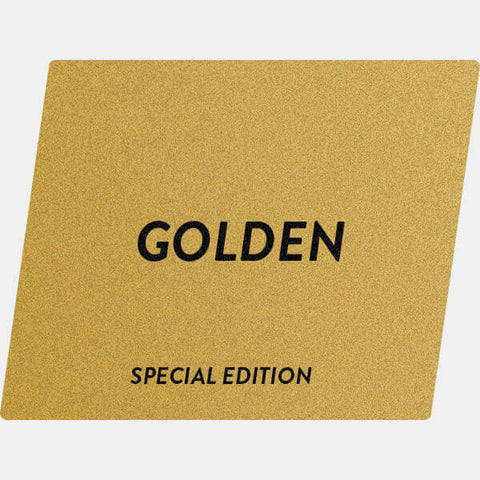Golden Reusable MacBook & Privacy Stickers
