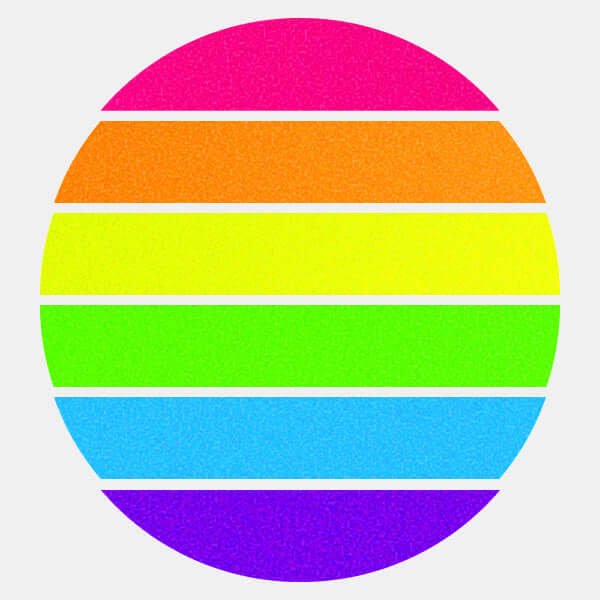 neon Rainbow Flag parts tabtag reusable macbook sticker tabtag