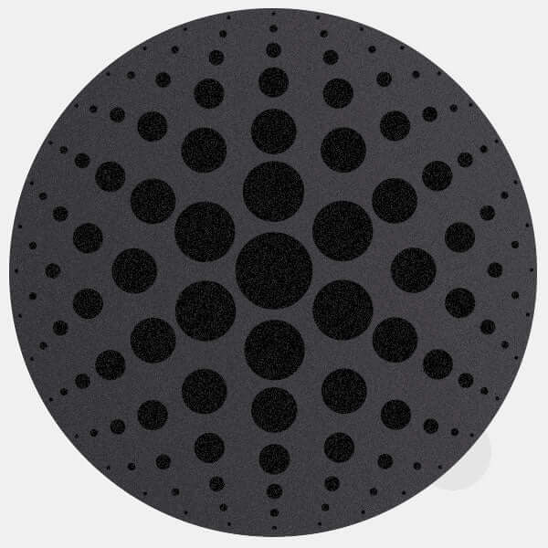 spaceblack dot pattern 3 reusable macbook sticker tabtag