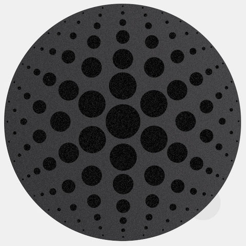 spaceblack "dot pattern 3" reusable macbook sticker tabtag