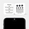 spacegray "target" reusable privacy sticker CamTag on phone