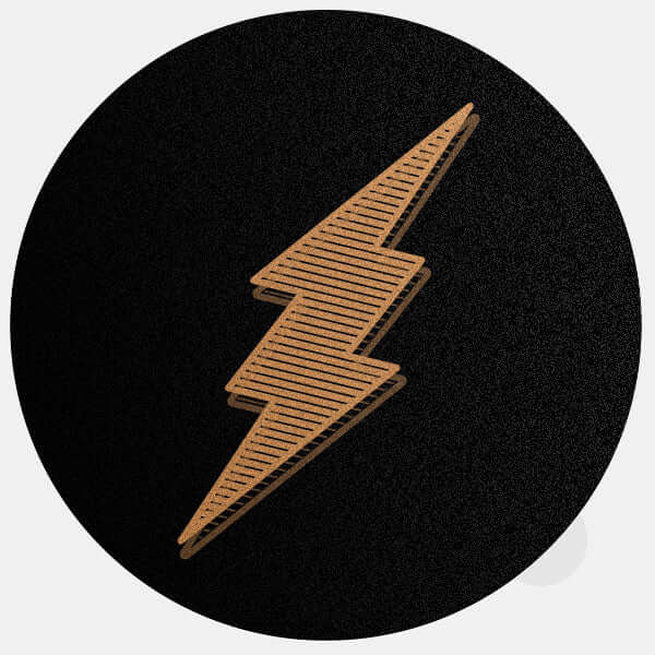 copper Flash reusable macbook sticker tabtag