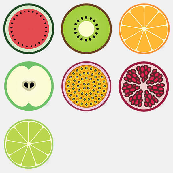 fruit pack reusable macbook sticker tabtag