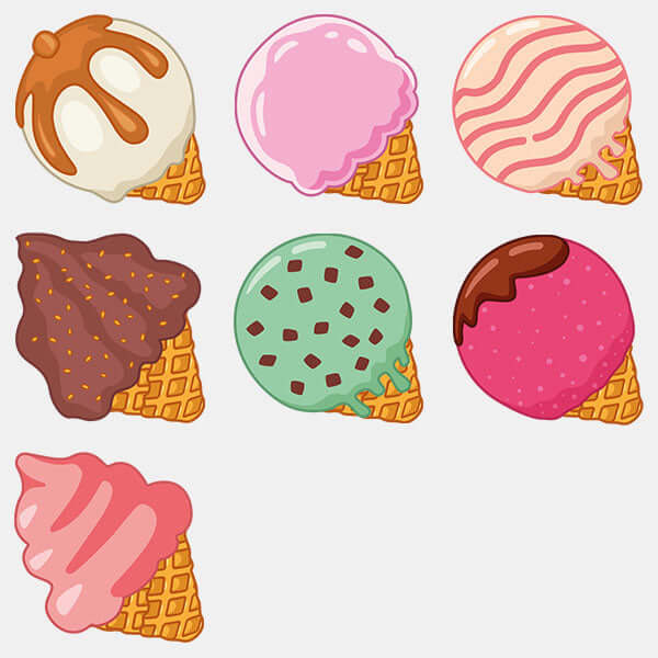 ice cream pack reusable macbook sticker tabtag