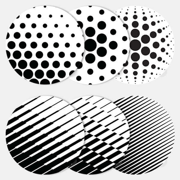 stacked patterns pack reusable macbook sticker tabtag