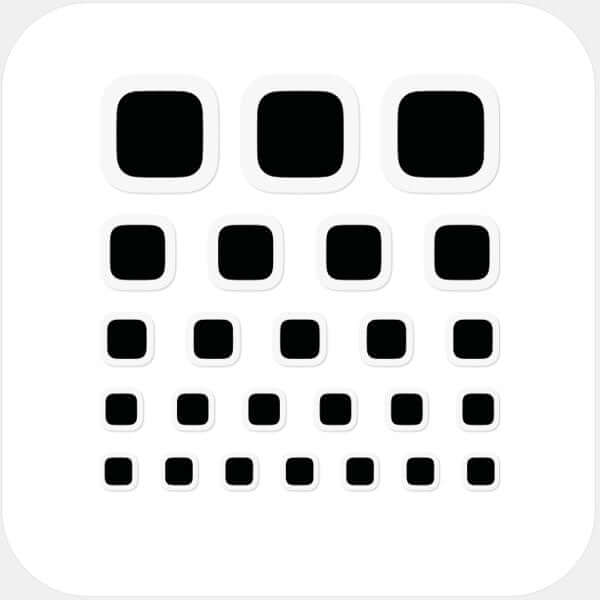 Reusable webcam privacy cover set with multiple sizes for phones laptops tablets and desktops – black Square CamTag