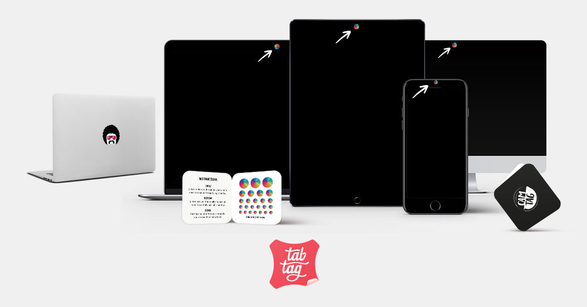 Preview image from Reusable Webcam Privacy Covers & MacBook Stickers | Tabtag