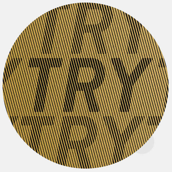golden try reusable macbook sticker tabtag on a laptop