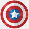 superheroes "Captain America" reusable macbook sticker tabtag by plugyou