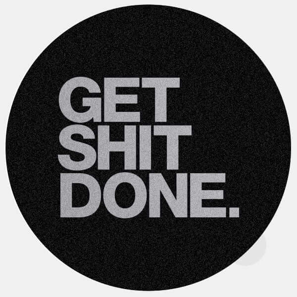 spacegray get shit done reusable macbook sticker tabtag