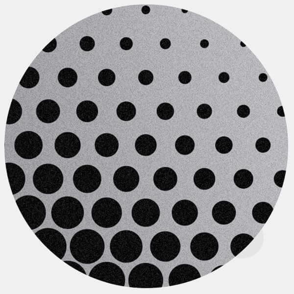 spacegray dot pattern 1 reusable macbook sticker tabtag