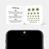 luminescent day "PatternDots2" reusable privacy sticker CamTag on phone