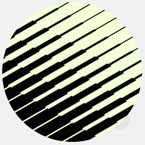 luminescent day Pattern Lines 1 reusable macbook sticker tabtag