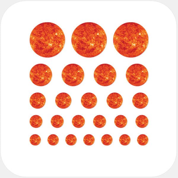 reusable camera blocker sticker set with 25 pieces in multiple sizes for phones laptops tablets and desktops – Sun CamTag