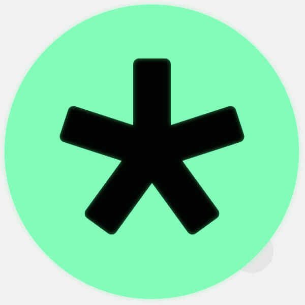 luminescent night Asterisk reusable macbook sticker tabtag