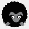 animals "black sheep" reusable macbook sticker tabtag