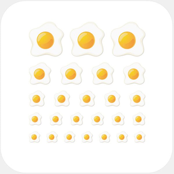 webcam privacy sticker sheet with 25 reusable covers for phones laptops tablets and desktop pcs – Egg Sunny Side Up CamTag
