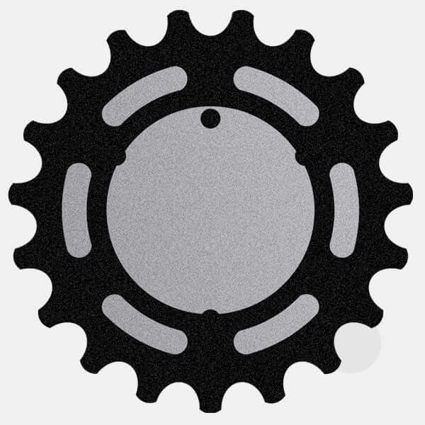 spacegray pinion-a2 19 reusable macbook sticker tabtag