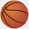 colorful "Basketball" reusable macbook sticker tabtag