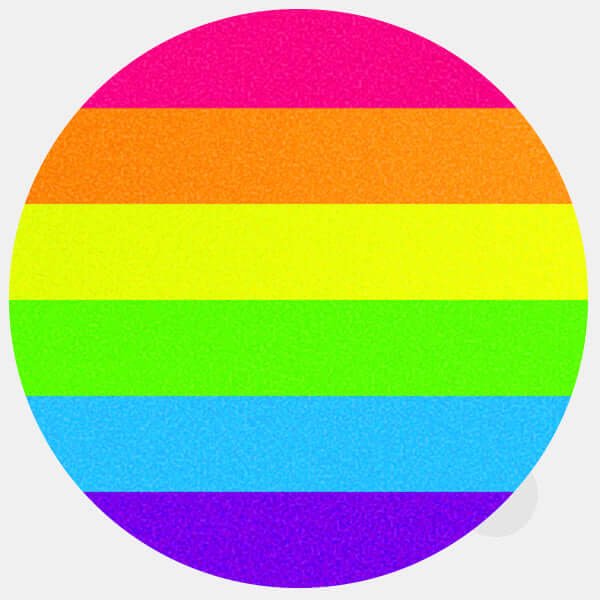 neon Rainbow Flag tabtag reusable macbook sticker tabtag
