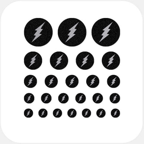 spacegray "Flash" reusable privacy sticker set CamTag