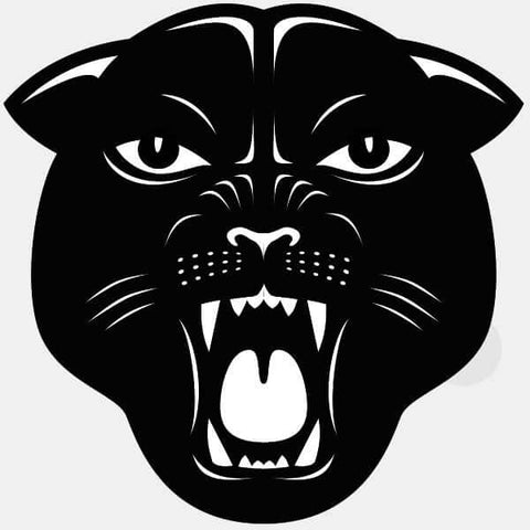dark "Panther" reusable macbook sticker tabtag