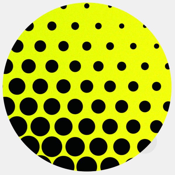neon yellow dot pattern 1 reusable macbook sticker tabtag