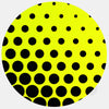 neon yellow "dot pattern 1" reusable macbook sticker tabtag