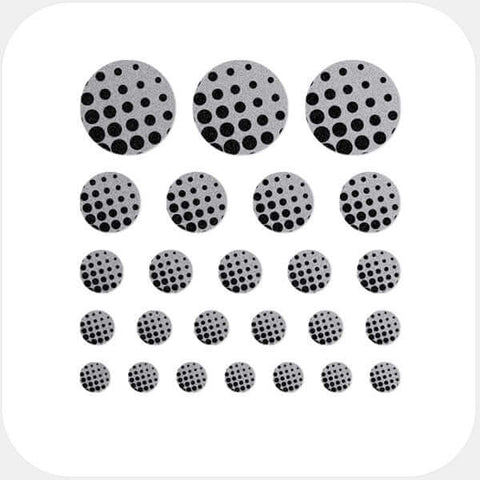 spacegray "dot pattern 1" reusable privacy sticker set CamTag