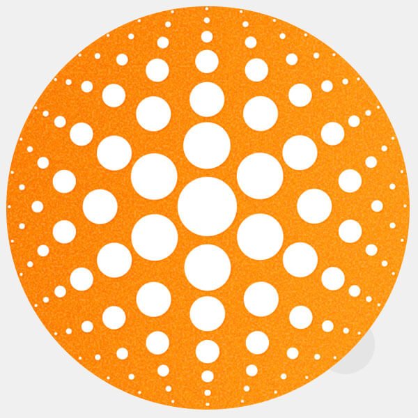 neon orange dot pattern 3 reusable macbook sticker tabtag