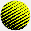 neon yellow "line pattern 1" reusable macbook sticker tabtag