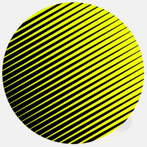 neon yellow "line pattern 4" reusable macbook sticker tabtag