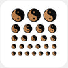 copper "YinYang" reusable privacy sticker set CamTag