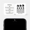 spacegray "YinYang" reusable privacy sticker CamTag on phone