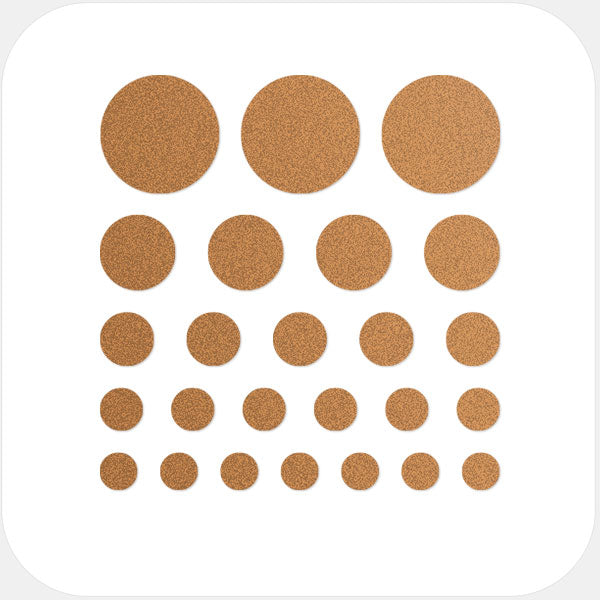 "copper" reusable privacy sticker set CamTag