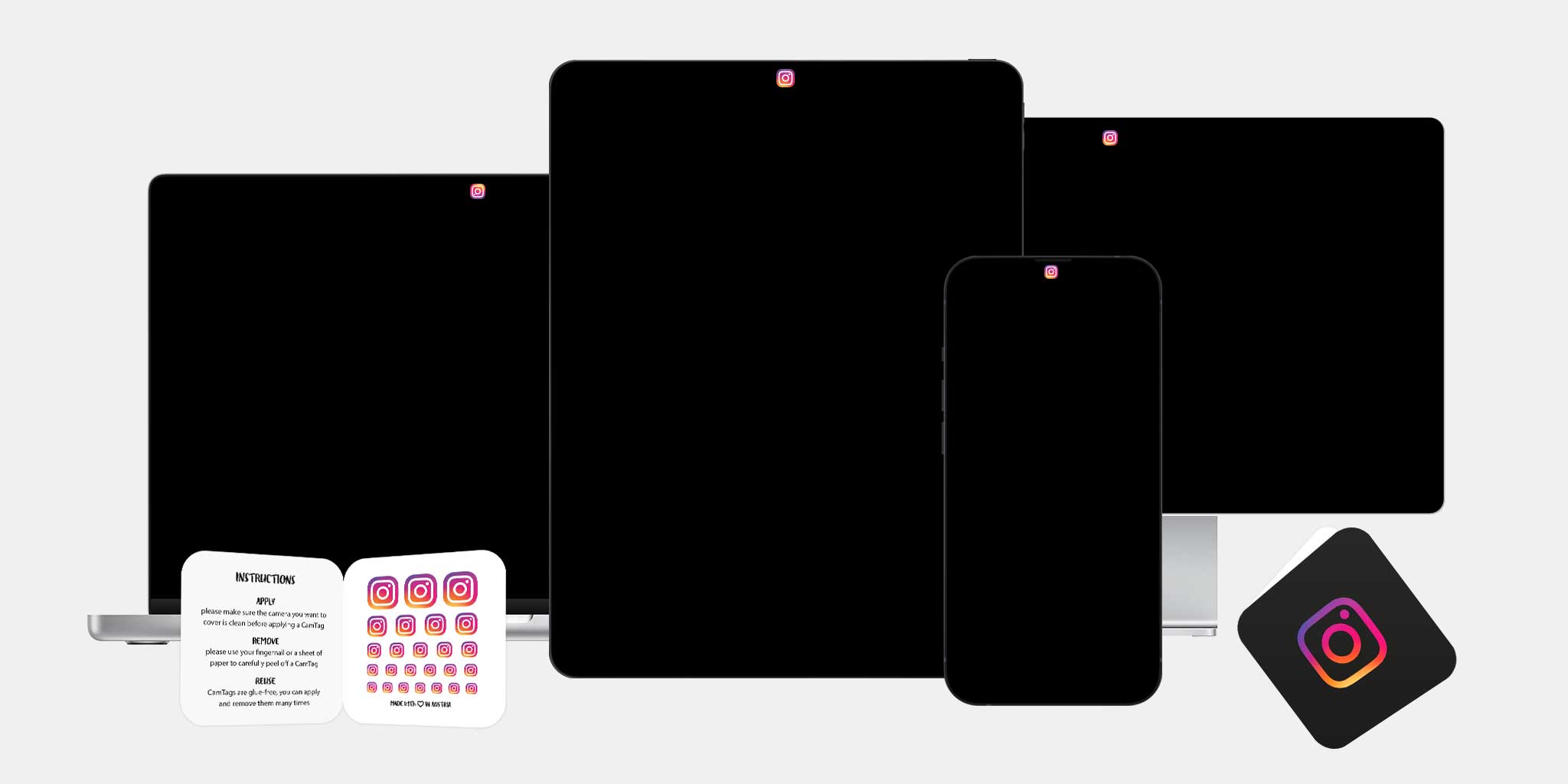 Custom webcam cover stickers
