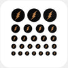 copper "Flash" reusable privacy sticker set CamTag