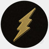 golden "Flash" reusable macbook sticker tabtag