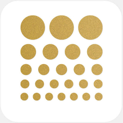 "golden" reusable privacy sticker set CamTag