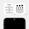 dark "hexagon" reusable privacy sticker set CamTag