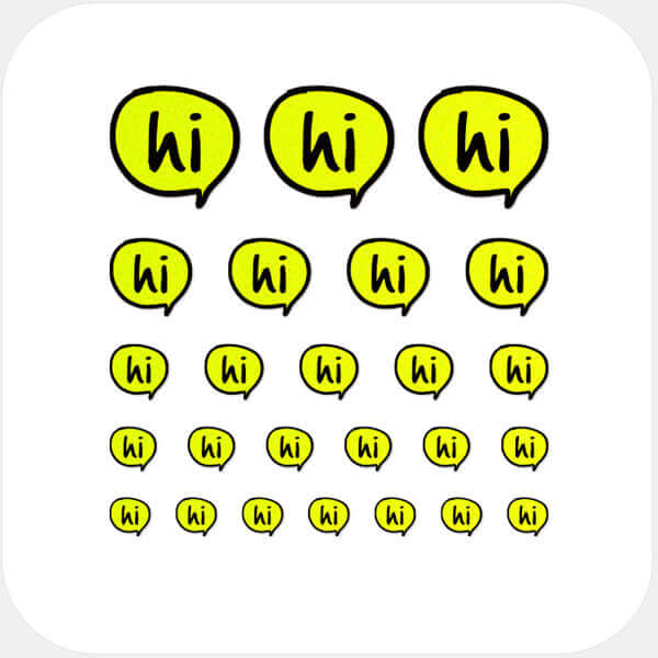 reusable webcam privacy sticker sheet with 25 pieces for laptops tablets and smartphones – neon yellow Hi CamTag 