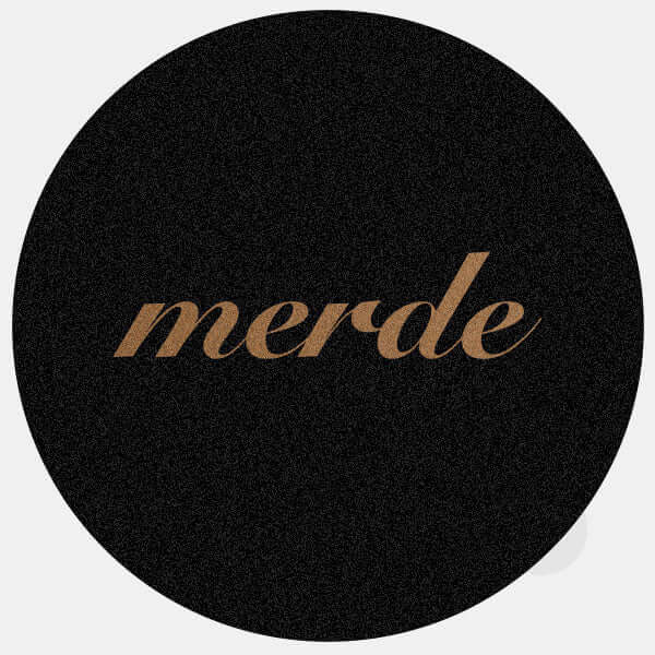 copper merde reusable macbook sticker tabtag