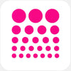 "neon pink" reusable privacy sticker set CamTag