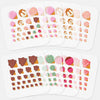 stacked "ice cream pack" reusable privacy sticker set CamTag