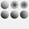 silver "patterns pack" reusable macbook sticker tabtag