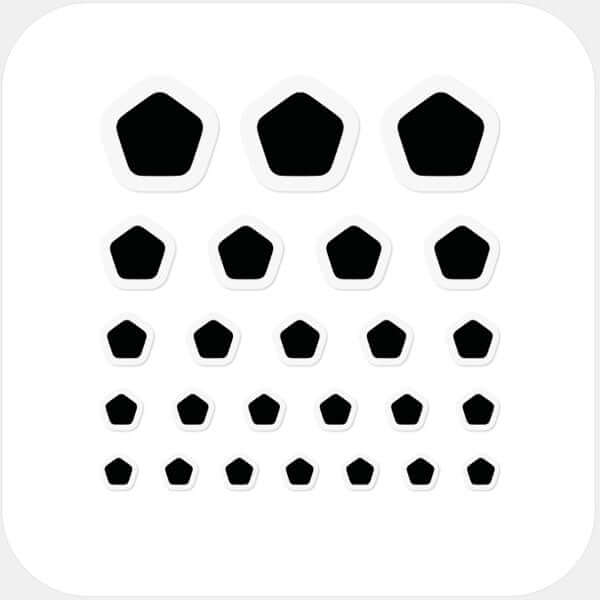 camera privacy sticker set with multi-size assortment for phones laptops tablets and desktops – black Pentagon CamTag