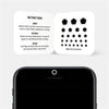 dark "pentagon" reusable privacy sticker set CamTag