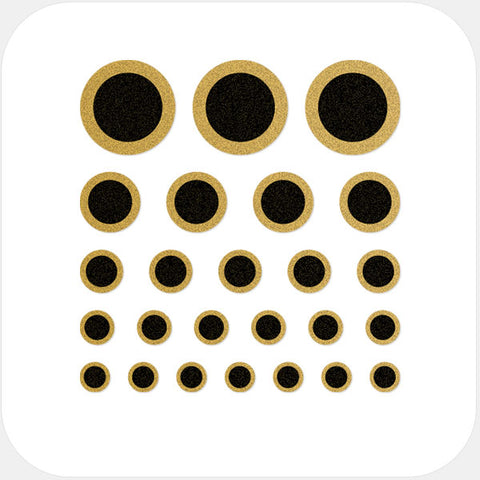 golden "ring" reusable privacy sticker set CamTag