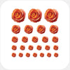 orange roses reusable privacy sticker set CamTag