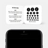 spacegray "slash" reusable privacy sticker CamTag on phone